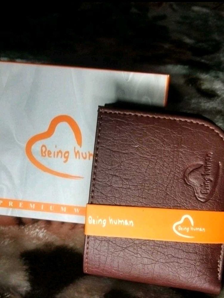BEING HUMAN LATTHER WALLET