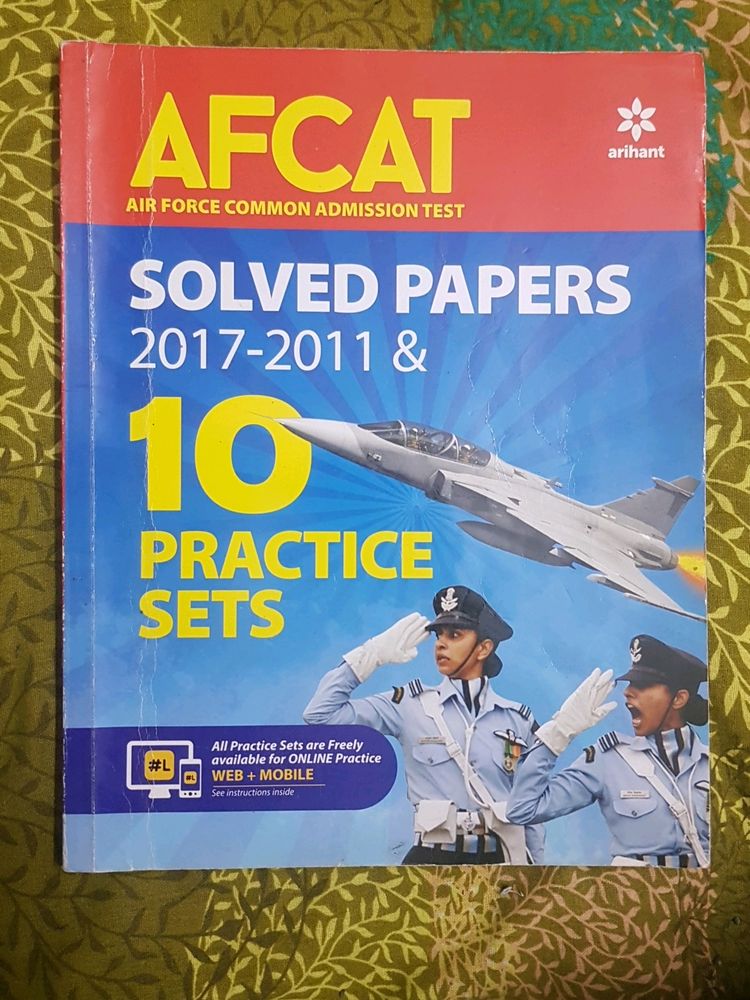 AFCAT AIR FORCE COMMON ADMISSION TEST Solved Papers