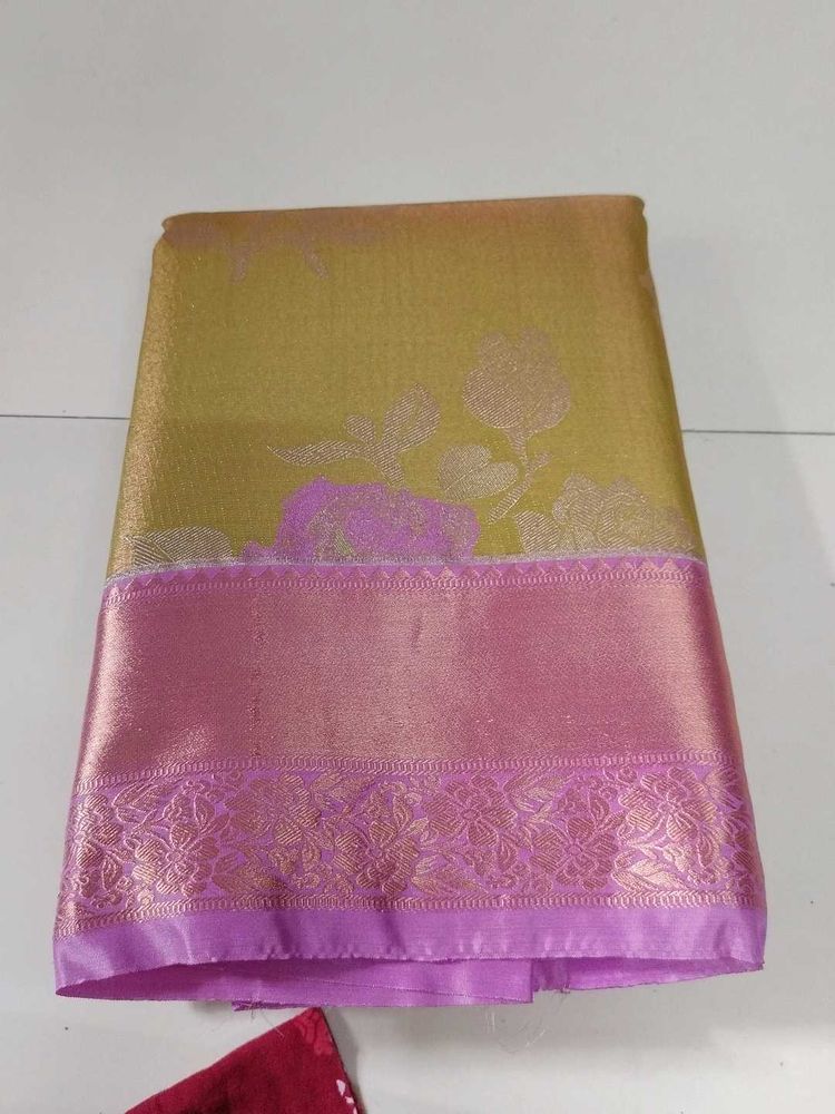 Light Green Silk Saree...