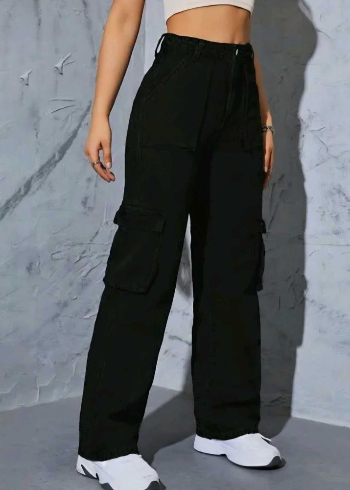 Black Cargo Pants
