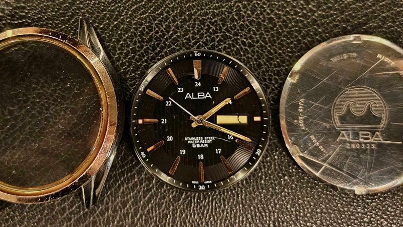 Alba by Seiko watch parts