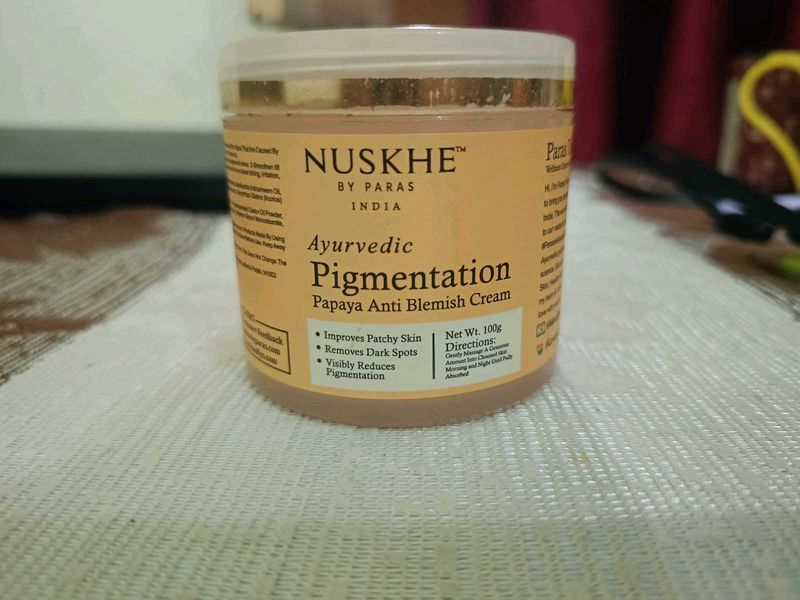 Nuskhe Papaya Anti Blemish Cream