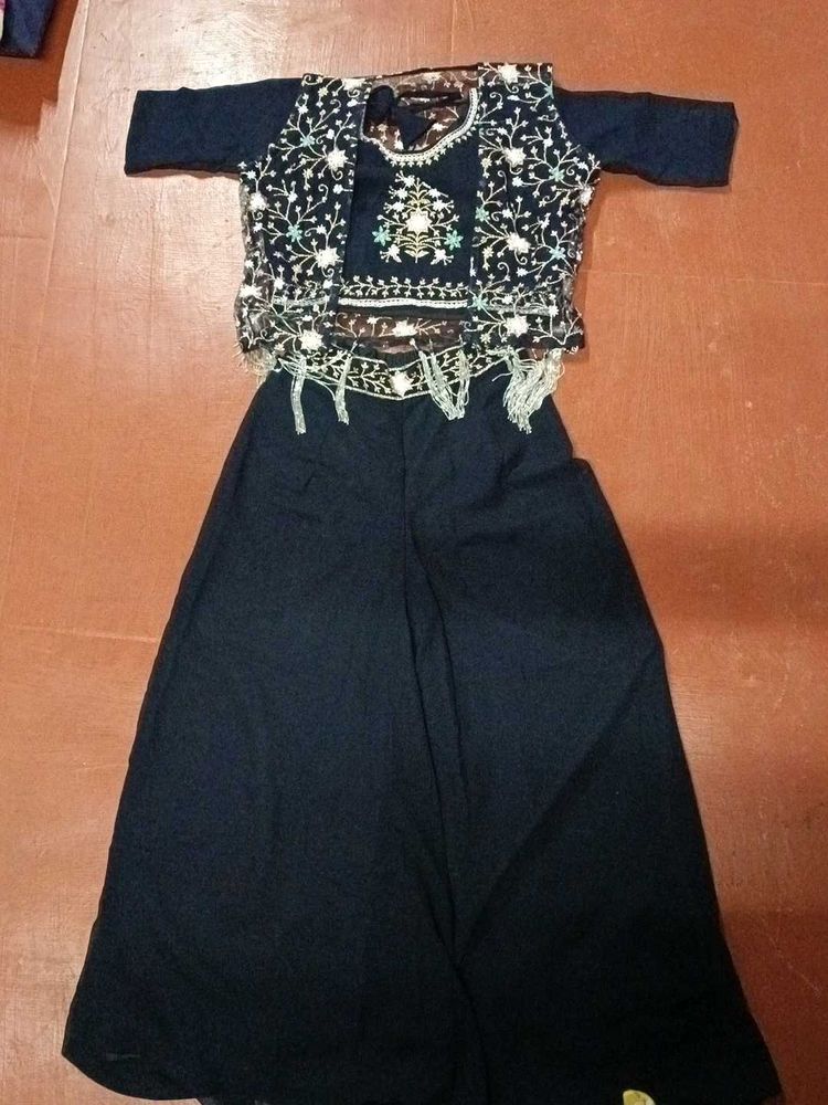 Choli Model Dress With Coat