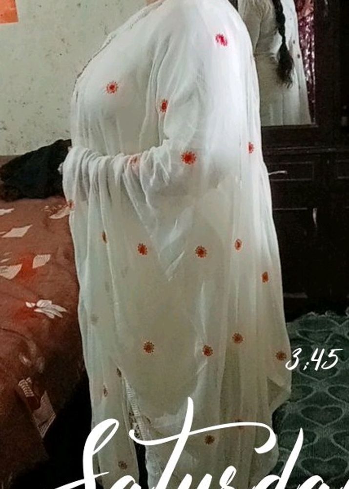 Dupatta R Kurti Very Beautiful N Elegant For Women