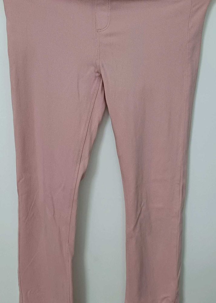 Pink Casual Pants