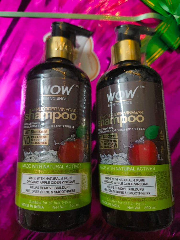 Wow Sealed Shampoo Combo