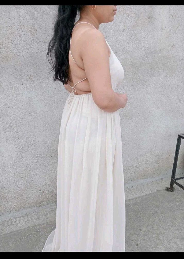 off white gown