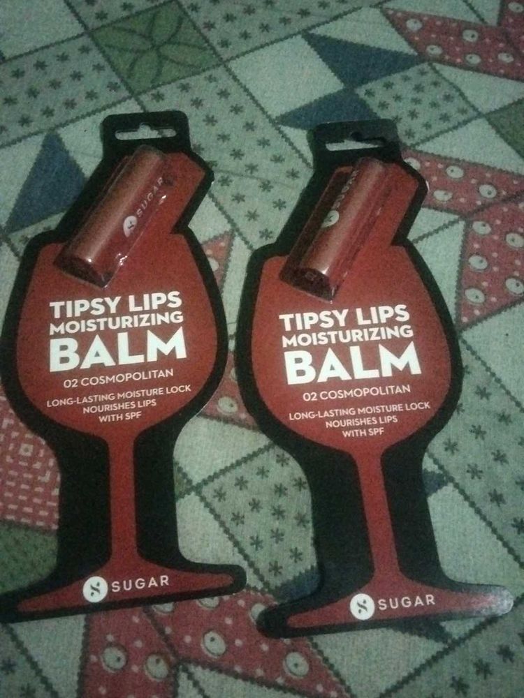 Pack of 2 SUGAR Tipsy Lips Balm