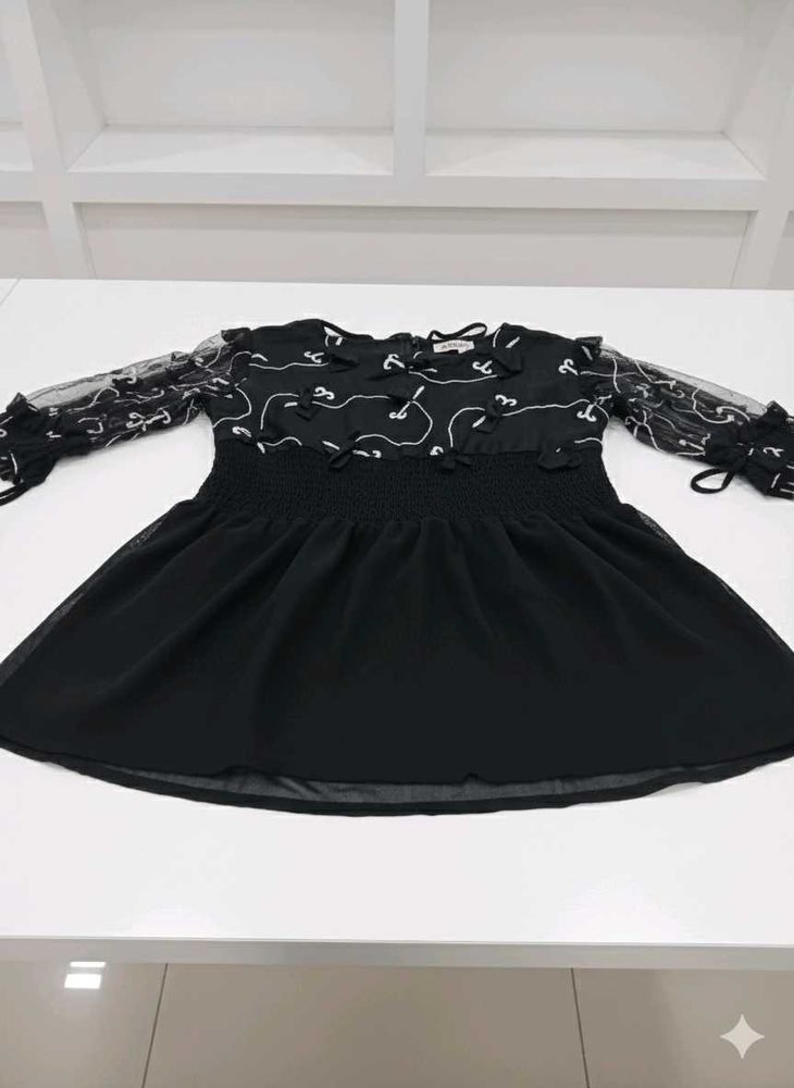 Chic Black Mini Dress kids