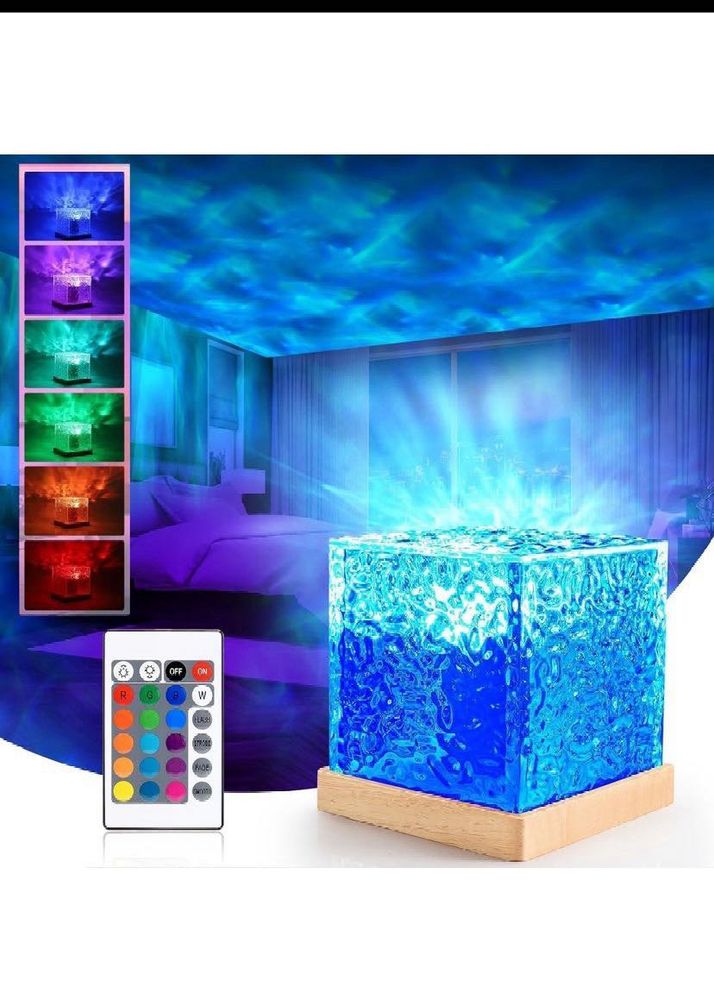 One94Store acrylic Romantic Ocean WaveNight Light