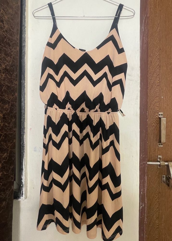 Chic Chevron Slip Dress
