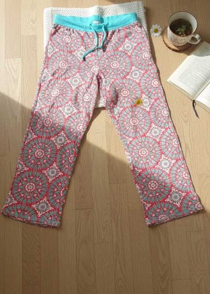 Patterned Casual Pants