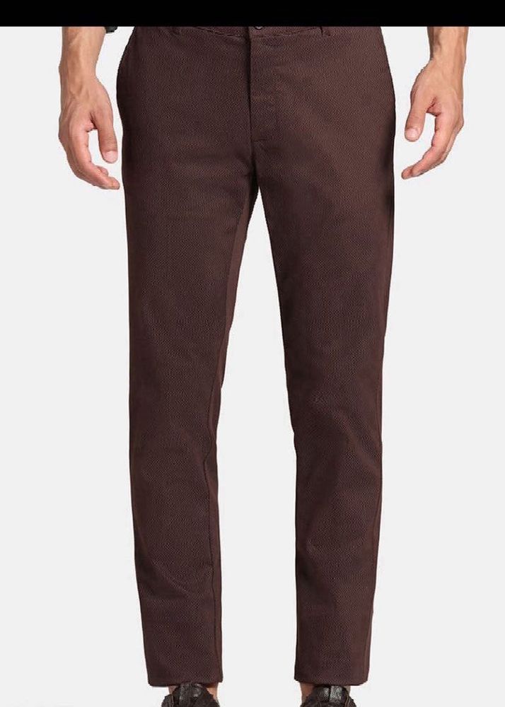 Blackberrys Men Regular FitMidRiseTrousers