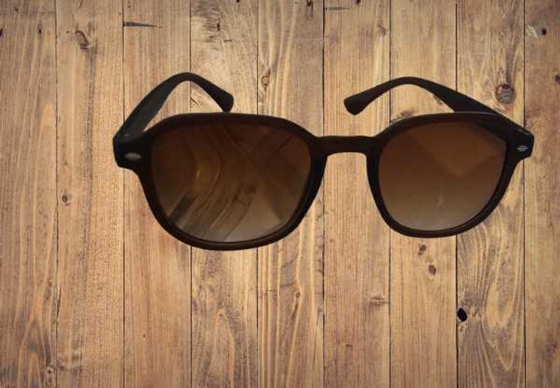 Brown Gradient Lens Sunglasses