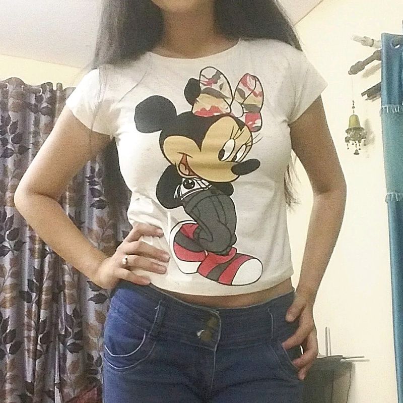 Women&#39;s Crop Top From Disney