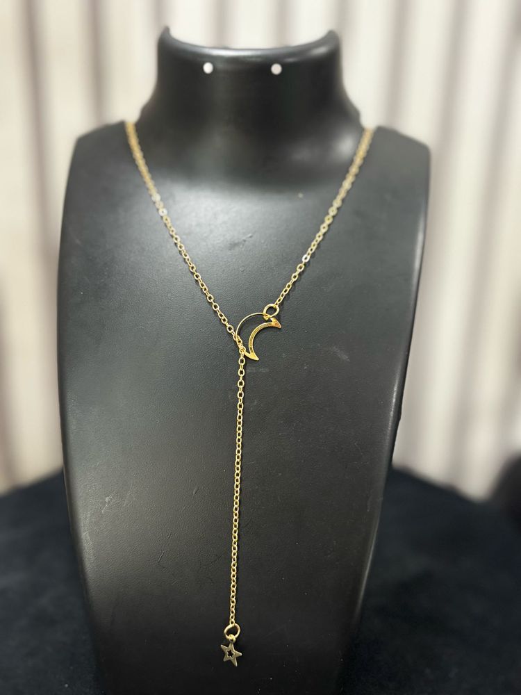 Moon Star Necklace