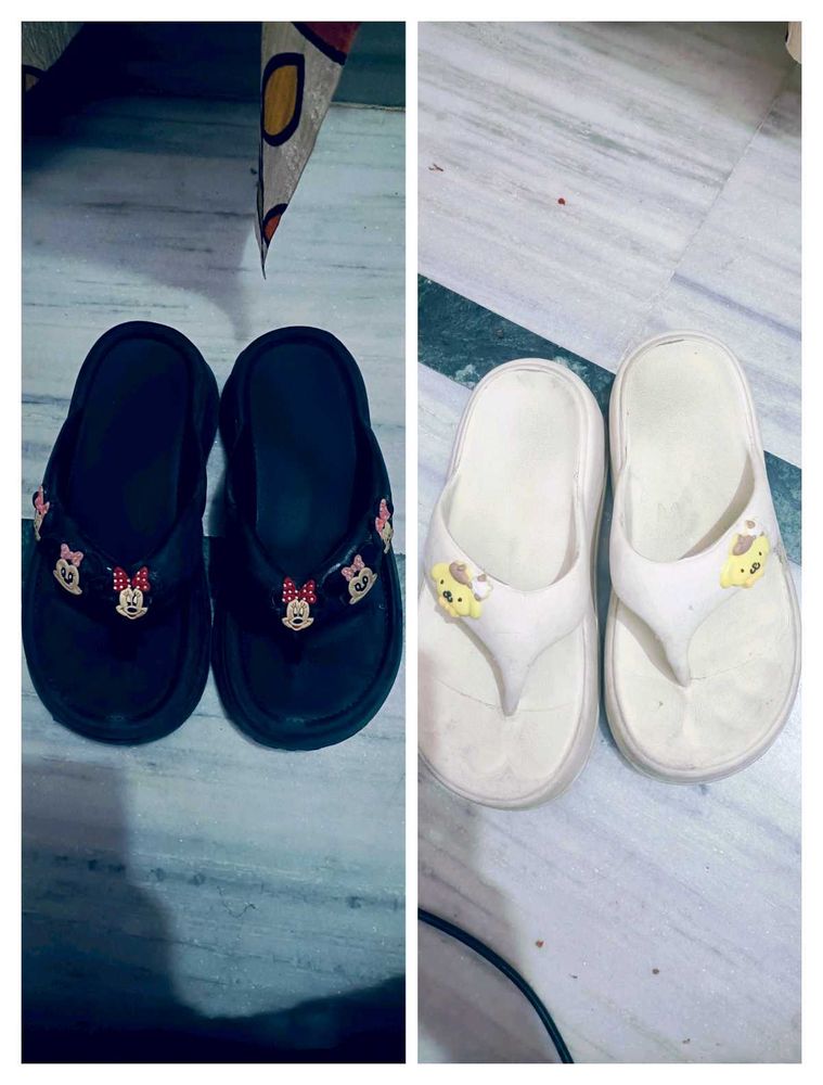 2 Beautiful Rubber FOOTWEAR Combo For Rs.550