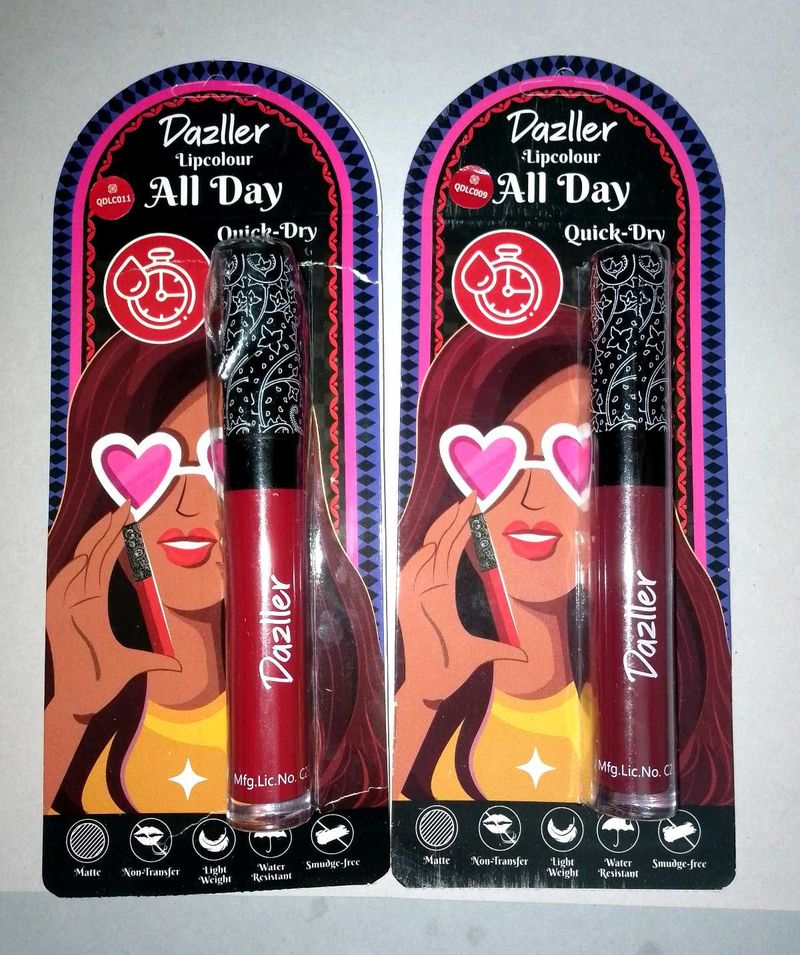 Combo of Dazller Lipsticks