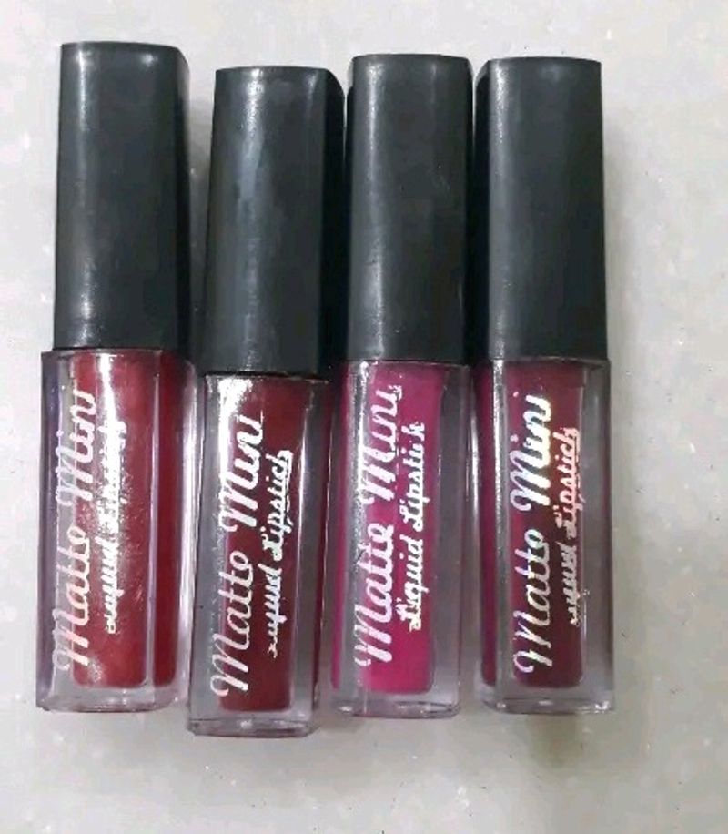 Matte Finishing Lipsticks Combo