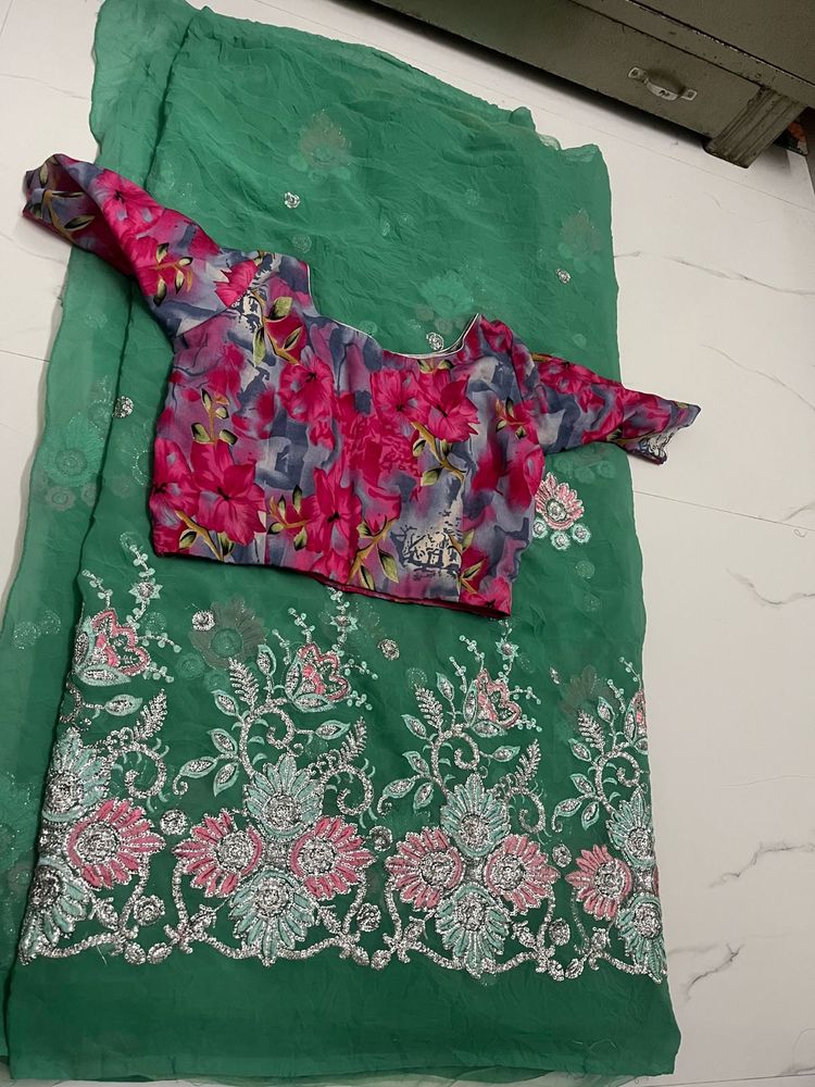 Patli Pallu Style Saree