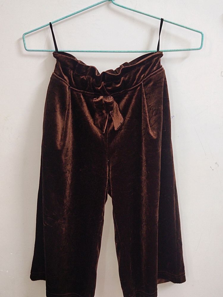 Cute Brown Silky Shorts