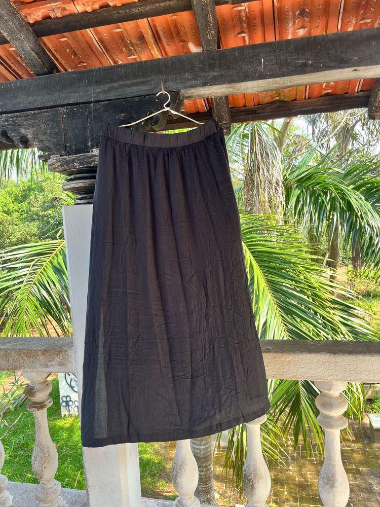 Black Maxi Skirt