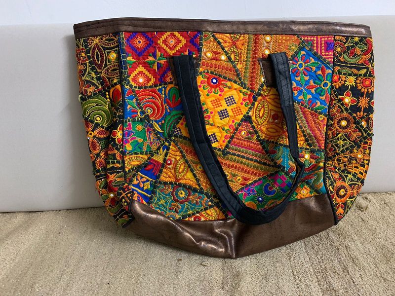 Patchwork Tote Bag