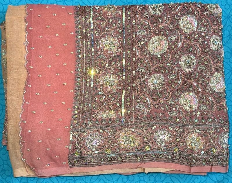 Pure Georgette Saree