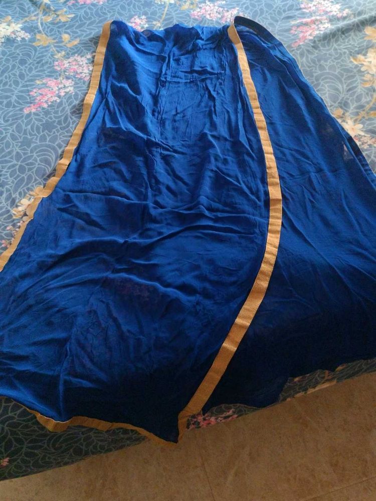 Blue Dupatta