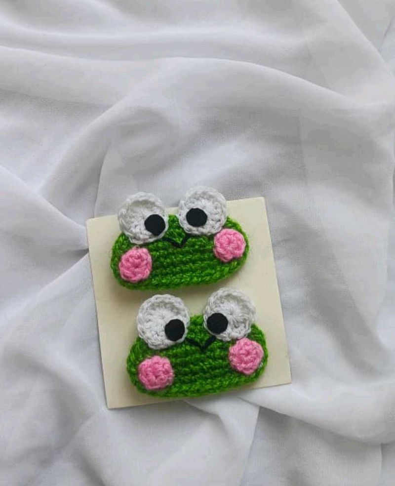 Frog Hair Clips🐸
