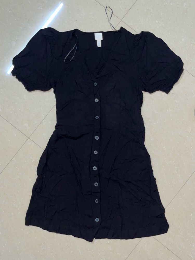 H&amp;m Black Dress