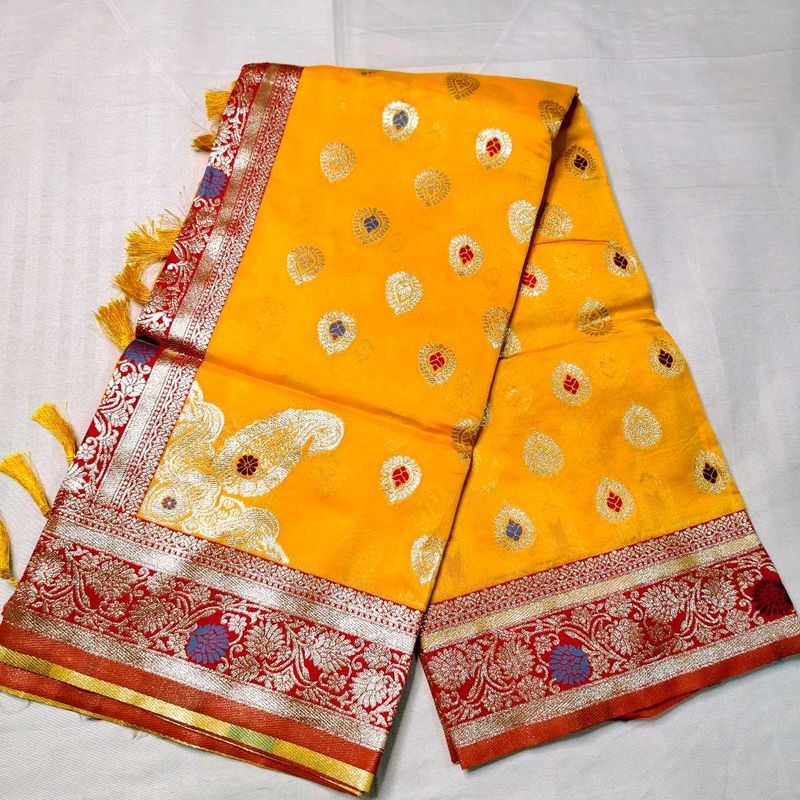 Peacock Designer Saree