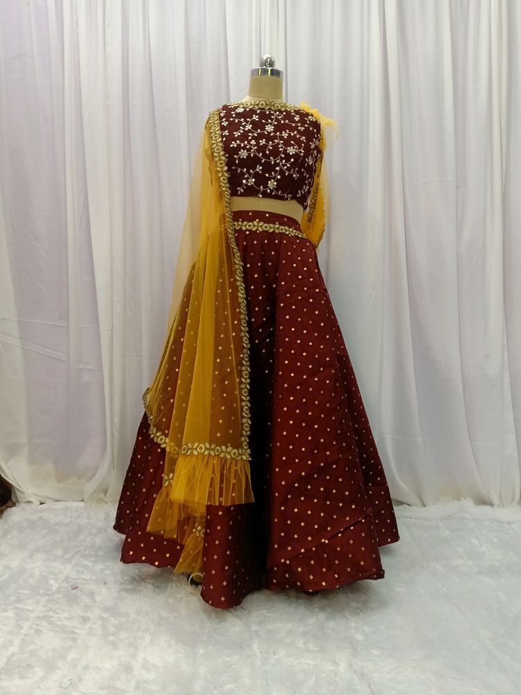 Silk Lehenga choli set