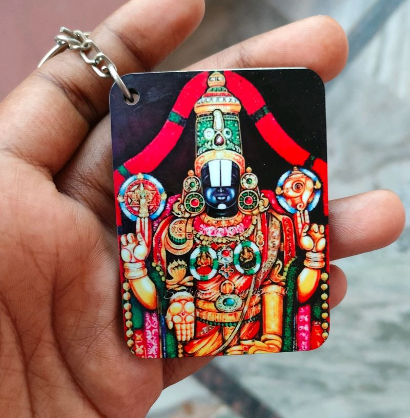 Venkateshwar Swamy Keychain
