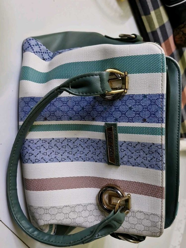 Striped Handbag