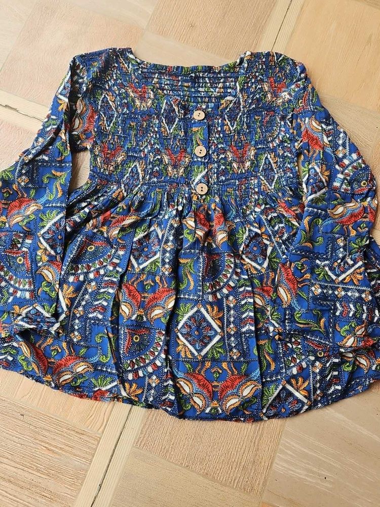 Girls Printed Top