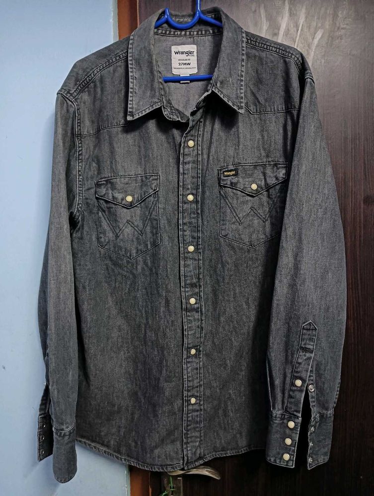Wrangler Denim Western Shirt