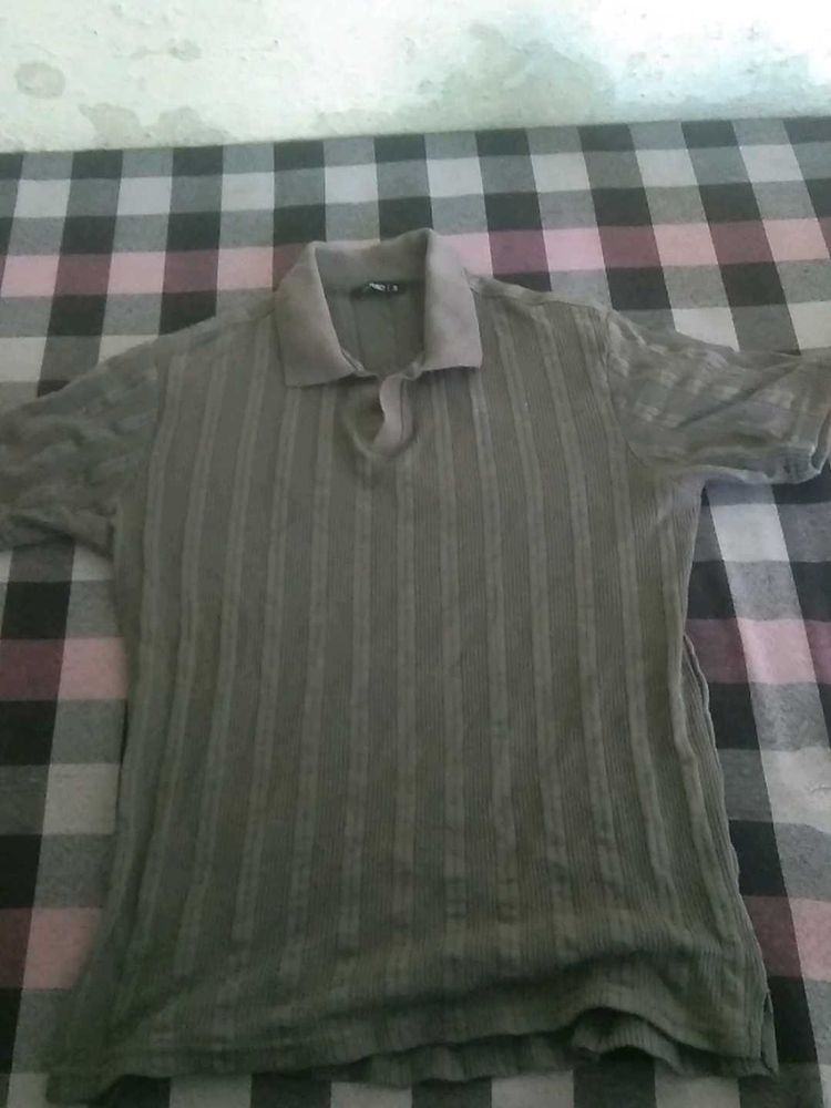 Striped Polo T-Shirt