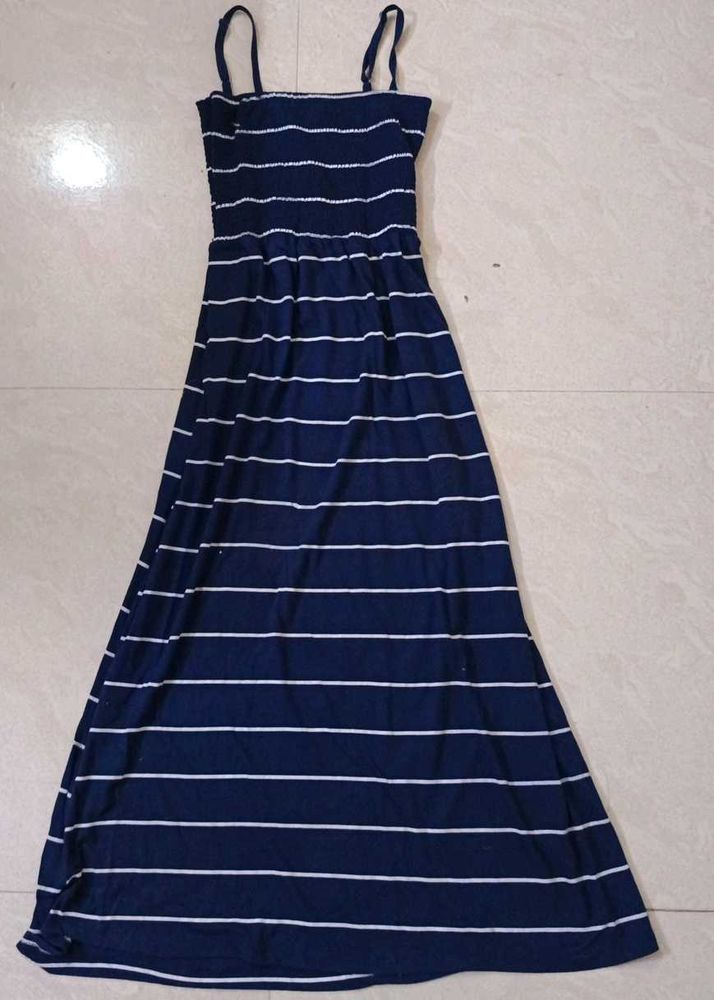 Striped Maxi Dress
