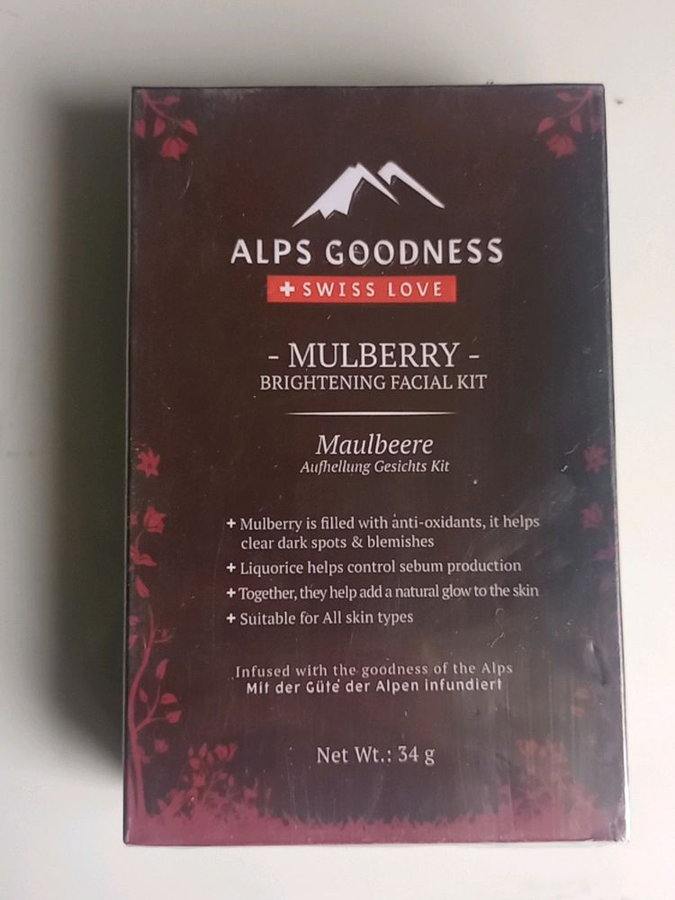 Alps Goodness Facial Kit