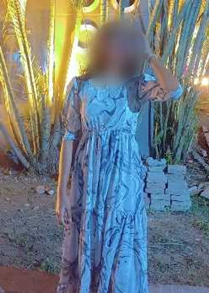 Elegant Blue Maxi Dress