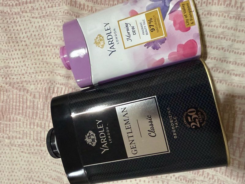Yardley London Talc- his &amp; hers combo