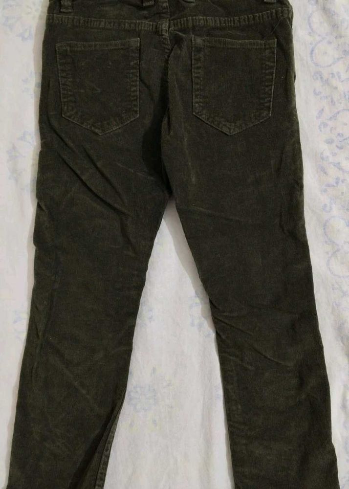 Boys Cortarige Pant, 5-6 Yr, Dark Green