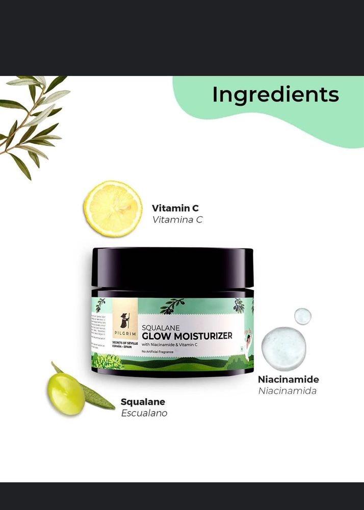 Squalane GLOW MOISTURIZER By Pilgrim