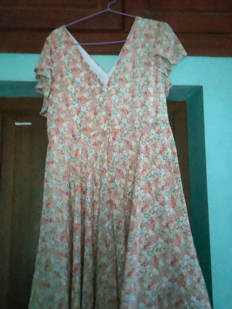 Floral Short Dress