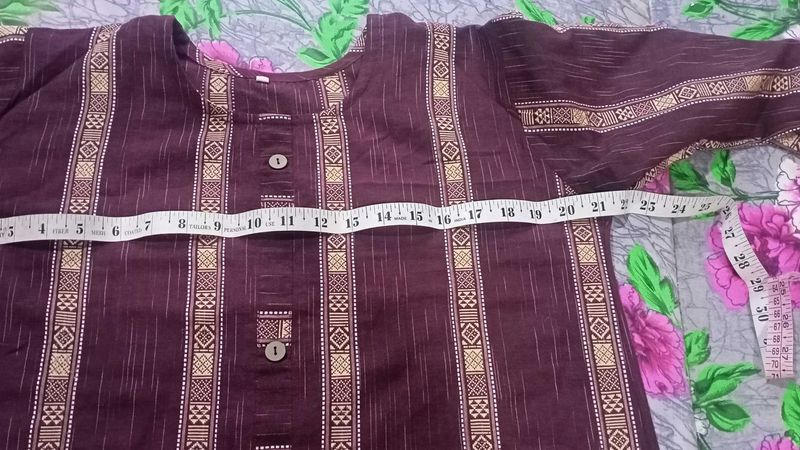 Elegant Brown Kurta set