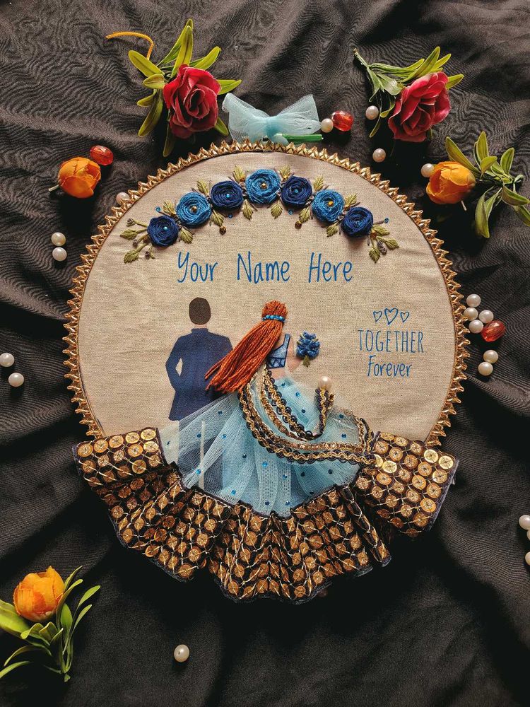 Wedding Embroidery Hoop