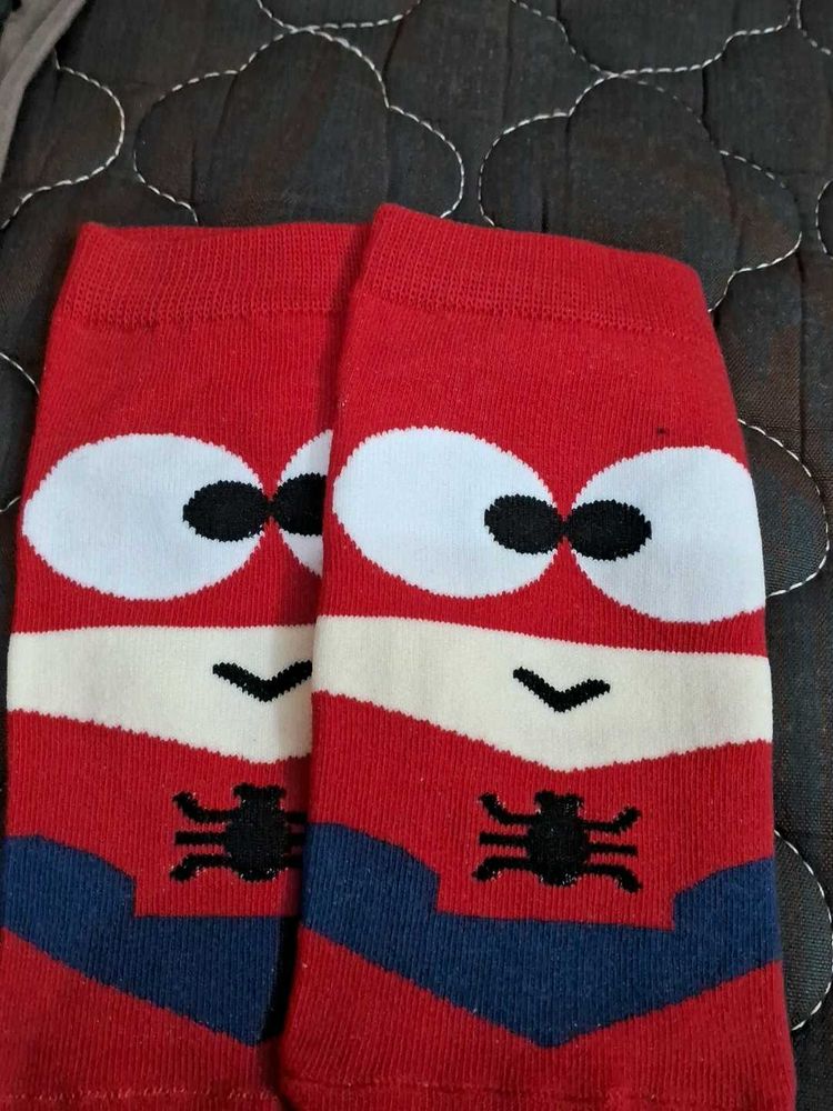 Spiderman Socks For  Girls Combo  Of  4