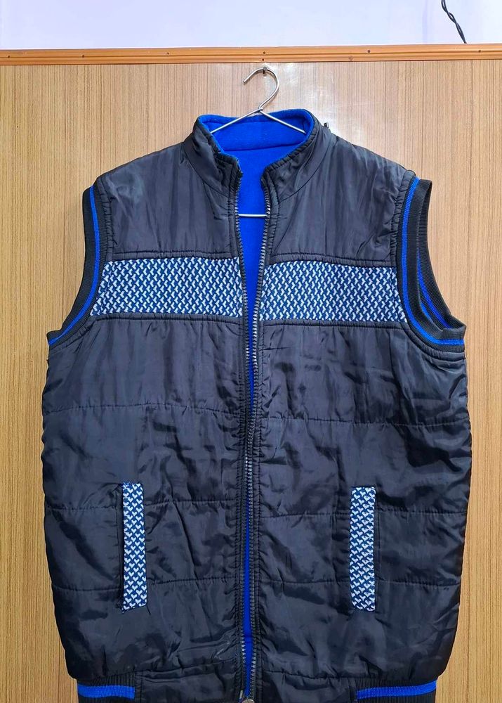 Sleeveless Double Sided Jacket