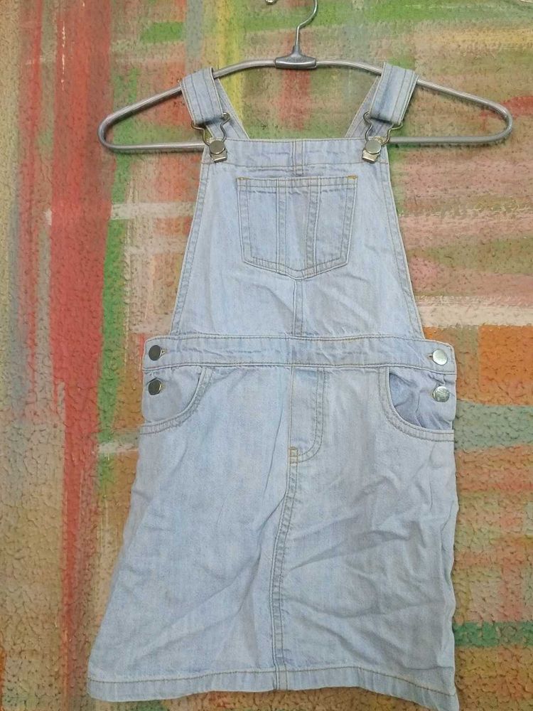 Denim Jumper Dress